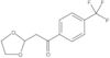 2-(1,3-Dioxolan-2-yl)-1-[4-(trifluoromethyl)phenyl]ethanone