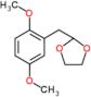 2-[(2,5-dimethoxyphenyl)methyl]-1,3-dioxolane