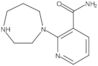 2-(Hexahydro-1H-1,4-diazepin-1-yl)-3-pyridinecarboxamide