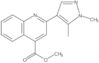 Methyl 2-(1,5-dimethyl-1H-pyrazol-4-yl)-4-quinolinecarboxylate