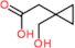 1-(Hydroxymethyl)cyclopropaneacetic acid