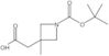 1-[(1,1-Dimethylethoxy)carbonyl]-3-methyl-3-azetidineacetic acid