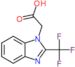 [2-(trifluoromethyl)-1H-benzimidazol-1-yl]acetic acid