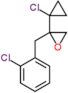 2-(1-Chlorocyclopropyl)-2-[(2-chlorophenyl)methyl]oxirane