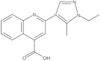 2-(1-Ethyl-5-methyl-1H-pyrazol-4-yl)-4-quinolinecarboxylic acid