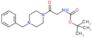 tert-butyl [2-(4-benzylpiperazin-1-yl)-2-oxoethyl]carbamate