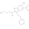 1H-Indole-5-carboxylic acid,2-(1-hydroxypentyl)-6-methyl-3-(2-phenylethyl)-