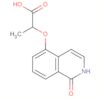 Propanoic acid, 2-[(1,2-dihydro-1-oxo-5-isoquinolinyl)oxy]-
