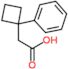 2-(1-phenylcyclobutyl)acetic acid