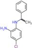 4-chloro-N~1~-(1-phenylethyl)benzene-1,2-diamine