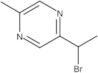 Pyrazine, 2-(1-bromoethyl)-5-methyl-