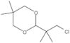 2-(2-Cloro-1,1-dimetiletil)-5,5-dimetil-1,3-diossano