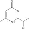 2-(1-Chloroethyl)-6-methyl-4(3H)-pyrimidinone