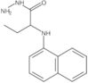 2-(1-Naphthalenylamino)butanoic acid hydrazide