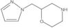 2-(1H-Pyrazol-1-ylmethyl)morpholine