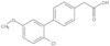 2′-Chloro-5′-methoxy[1,1′-biphenyl]-4-acetic acid