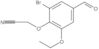 2-(2-Bromo-6-ethoxy-4-formylphenoxy)acetonitrile