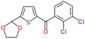 (2,3-dichlorophenyl)-[5-(1,3-dioxolan-2-yl)-2-thienyl]methanone