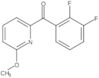 (2,3-Difluorophenyl)(6-methoxy-2-pyridinyl)methanone