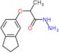 2-(2,3-dihydro-1H-inden-5-yloxy)propanehydrazide