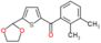 (2,3-dimethylphenyl)-[5-(1,3-dioxolan-2-yl)-2-thienyl]methanone