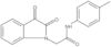 2,3-Dihydro-N-(4-methylphenyl)-2,3-dioxo-1H-indole-1-acetamide