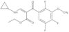 Ethyl α-[(cyclopropylamino)methylene]-2,4,5-trifluoro-3-methoxy-β-oxobenzenepropanoate