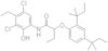 2-[2,4-bis(tert-pentyl)phenoxy]-N-(3,5-dichloro-4-ethyl-2-hydroxyphenyl)butyramide