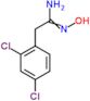 2-(2,4-dichlorophenyl)-N'-hydroxyethanimidamide