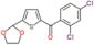 (2,4-dichlorophenyl)-[5-(1,3-dioxolan-2-yl)-2-thienyl]methanone