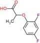 2-(2,4-difluorophenoxy)propanoic acid