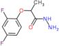 2-(2,4-difluorophenoxy)propanehydrazide