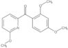 (2,4-Dimethoxyphenyl)(6-methoxy-2-pyridinyl)methanone