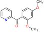 (2,4-dimethoxyphenyl)-(2-pyridyl)methanone