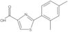 2-(2,4-Dimethylphenyl)-4-thiazolecarboxylic acid