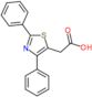 ácido (2,4-difenil-1,3-tiazol-5-il)acético