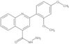 2-(2,4-Dimethoxyphenyl)-4-quinolinecarboxylic acid hydrazide