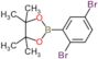 2-(2,5-Dibromophenyl)-4,4,5,5-tetramethyl-1,3,2-dioxaborolane