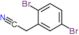 benzeneacetonitrile, 2,5-dibromo-