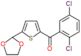 (2,5-dichlorophenyl)-[5-(1,3-dioxolan-2-yl)-2-thienyl]methanone