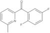 (2,5-Difluorophenyl)(6-methyl-2-pyridinyl)methanone