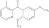 (2,5-Diméthoxyphényl)(3-méthyl-2-pyridinyl)méthanone