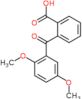 2-(2,5-dimethoxybenzoyl)benzoic acid