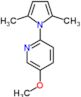 2-(2,5-dimethyl-1H-pyrrol-1-yl)-5-methoxypyridine