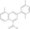 2-(2,5-Dimethylphenyl)-8-methyl-4-quinolinecarbonyl chloride