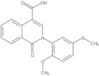 2-(2,5-Dimethoxyphenyl)-1,2-dihydro-1-oxo-4-isoquinolinecarboxylic acid