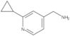 2-Cyclopropyl-4-pyridinemethanamine