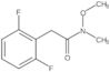 2,6-Difluoro-N-methoxy-N-methylbenzeneacetamide