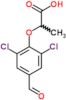 2-(2,6-dichloro-4-formylphenoxy)propanoic acid