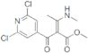 methyl 2-[(2,6-dichloro-4-pyridyl)carbonyl]-3-(methylamino)but-2-enoate